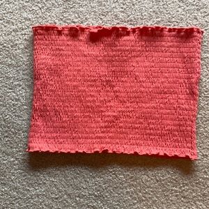 Coral Hollister Tube Top